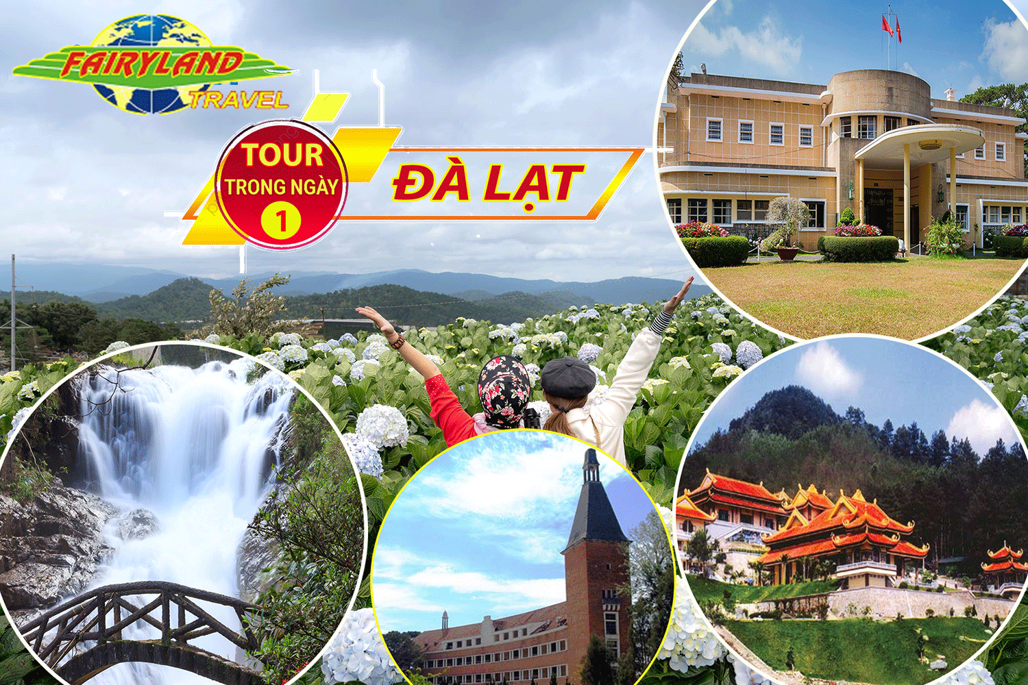 ĐÀ LẠT - TOUR TRONG NGÀY (Tour 1)